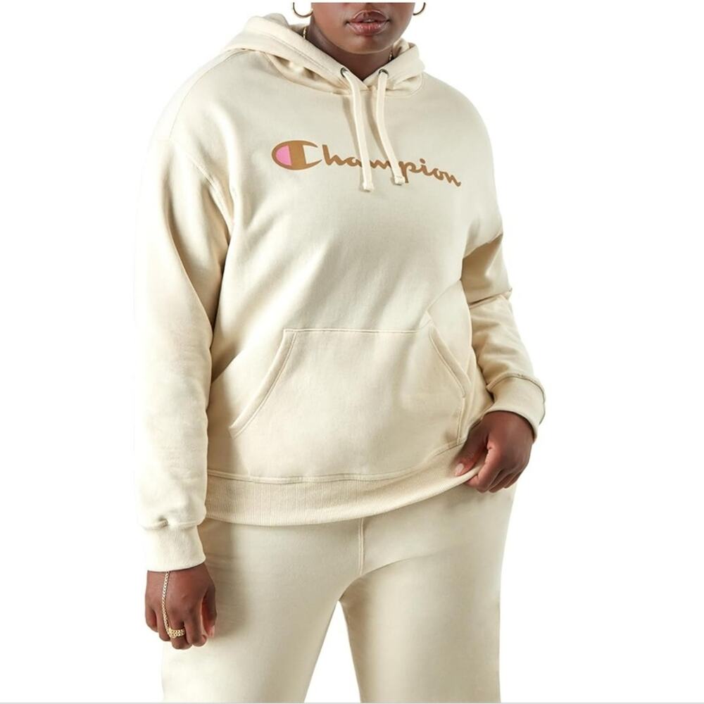 NWOT Champion Powerblend Fleece Hoodie Size M - Picture 2 of 7